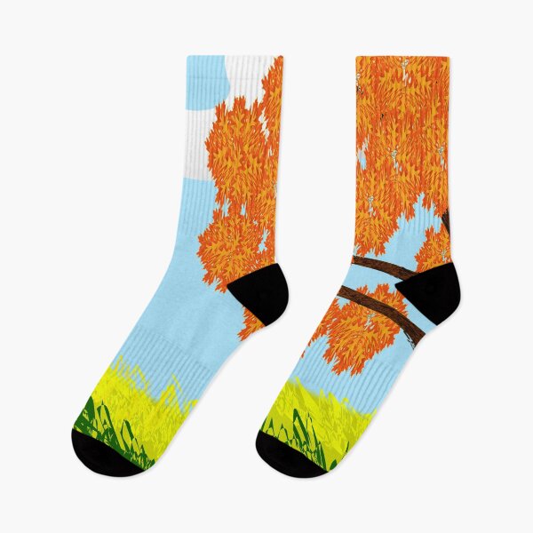 Item preview, Autumn fall landscape designed and sold by GetThatStuff.