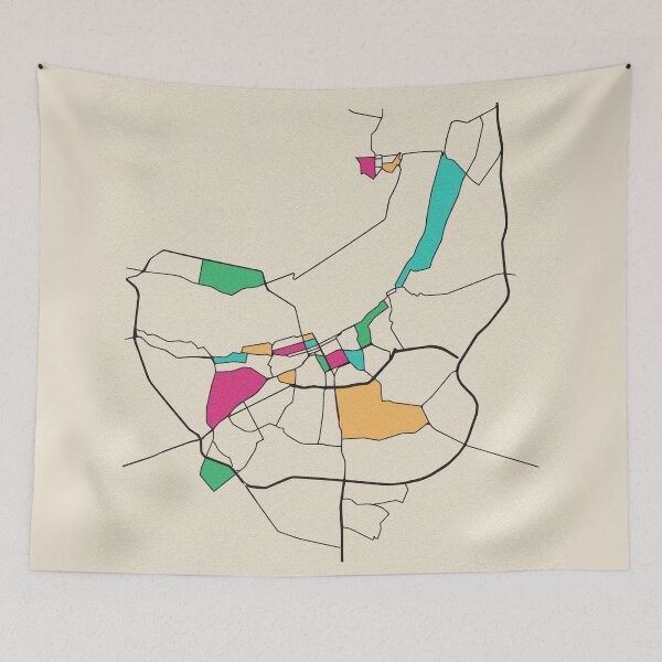 Item preview, Perm, Russia Street Map designed and sold by A Deniz Akerman.