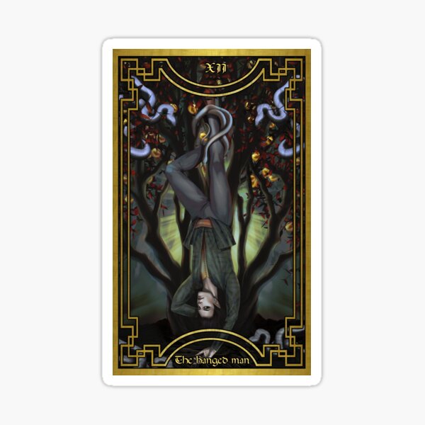 Hanged Man Sticker