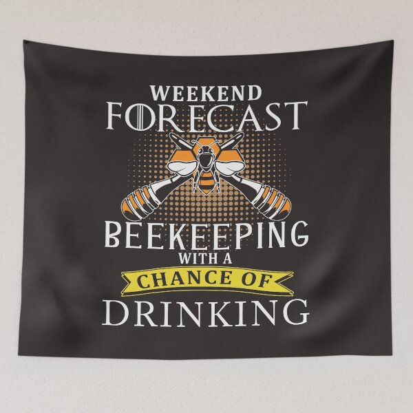 Item preview, Beekeeping with a chance of Drinking designed and sold by GeniusDesignArt.
