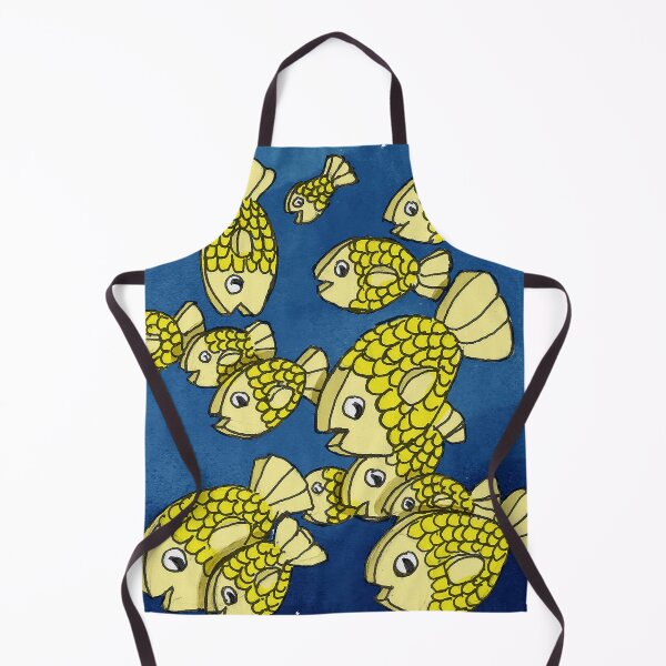 Item preview, Flat, golden fish in a pack designed and sold by LeahHa.
