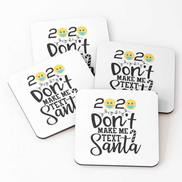 Item preview, 2020  Don't make me text santa designed and sold by Moussa  Sussi.