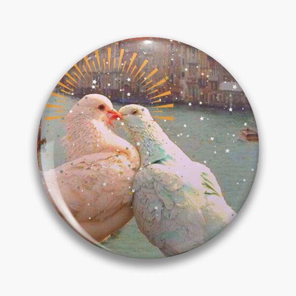 Item preview, Birds in love in Venice designed and sold by SpicyCherrys.