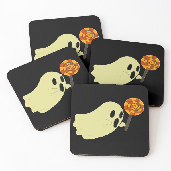 Item preview, Halloween ghost with lollipop designed and sold by priyankajustine.