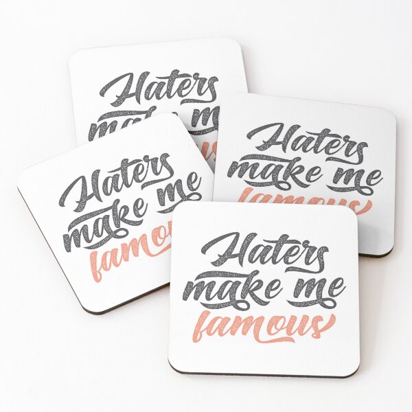 Item preview, Haters Make Me Famous designed and sold by CatsCrew.