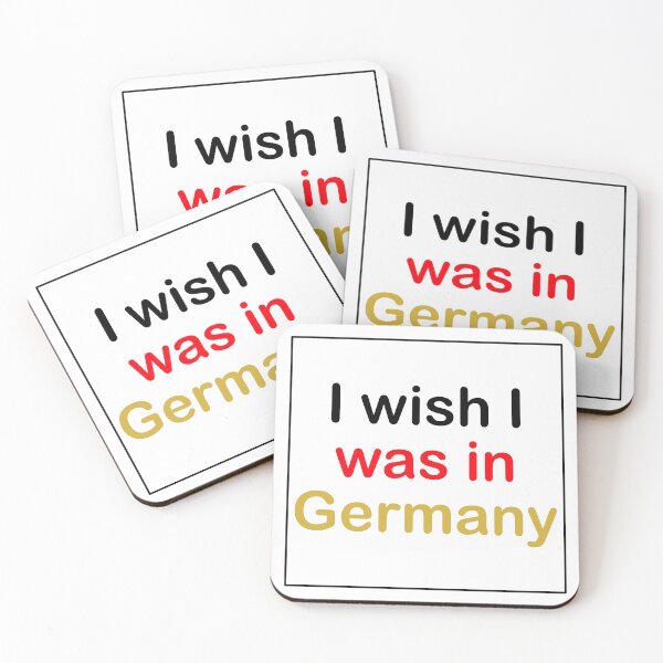 Item preview, I Wish I Was In Germany German Saying Berlin Longing Gift designed and sold by Style4You24.