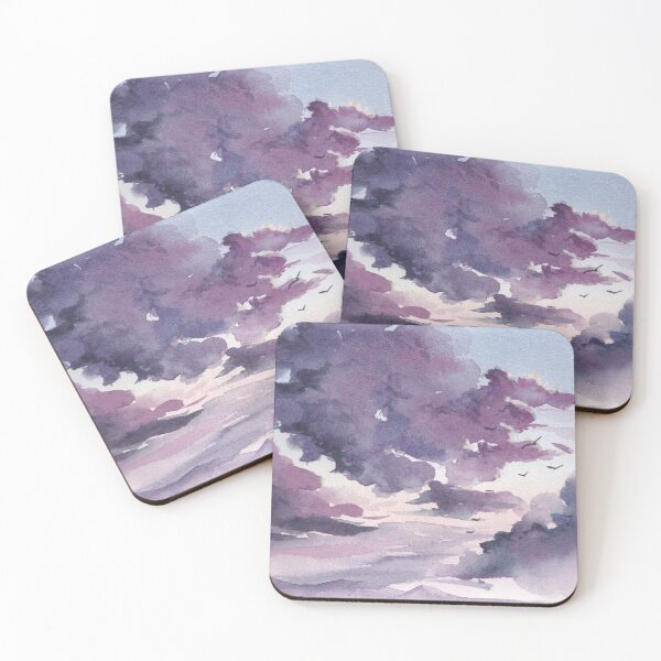 Item preview, Purple-ish Dramatic Clouds designed and sold by fitkamgummy.