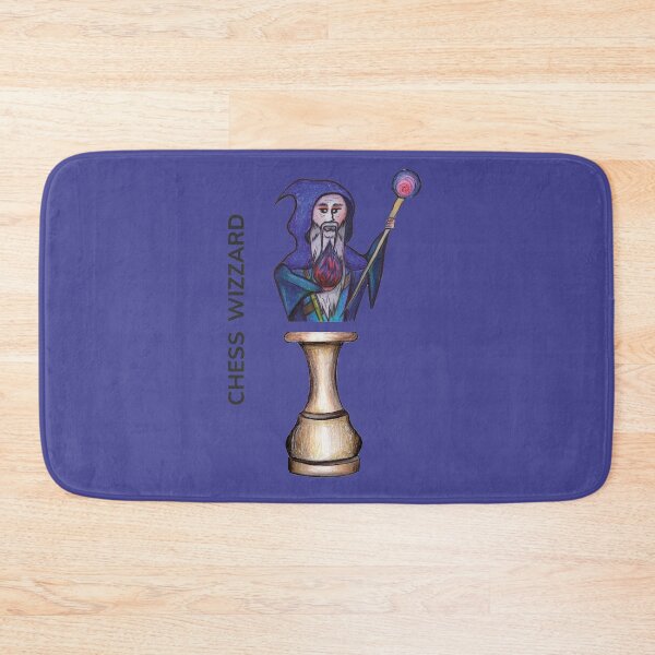 Item preview, CHESS WIZZARD by FrankenDuo victoria blue designed and sold by FrankenDuo.