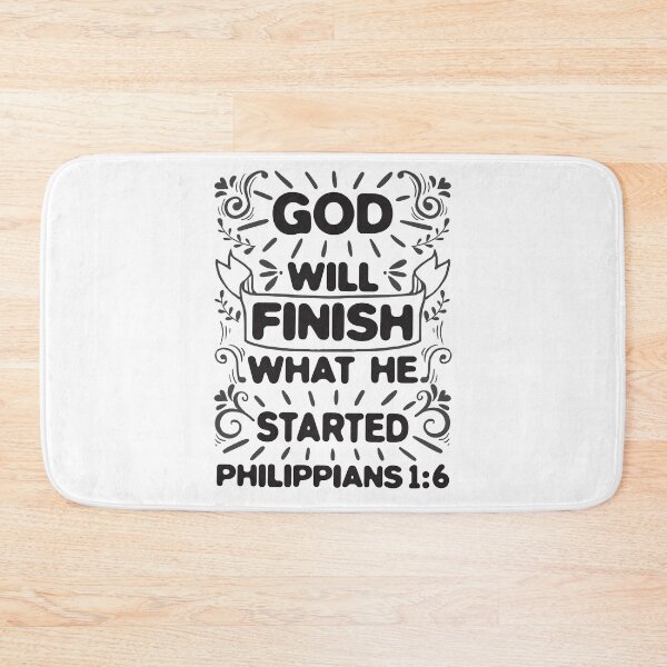 Item preview, Philippians 1:6 designed and sold by plushism.