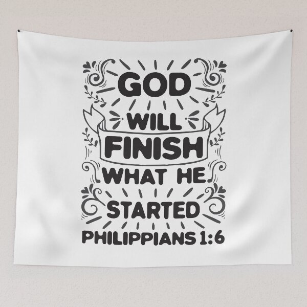 Item preview, Philippians 1:6 designed and sold by plushism.