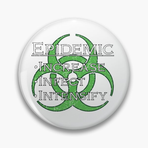 Item preview, Epidemic card from the Pandemic board game designed and sold by IndependentLife.