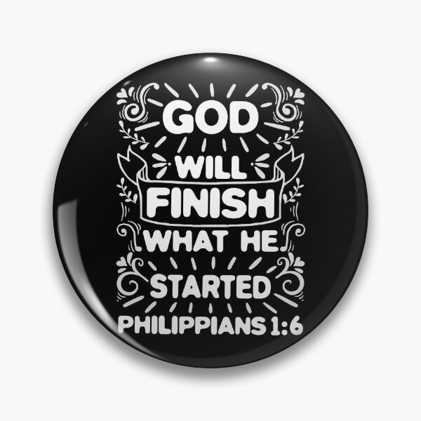 Item preview, Philippians 1:6 designed and sold by plushism.