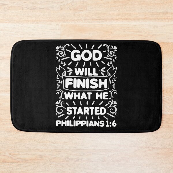 Item preview, Philippians 1:6 designed and sold by plushism.