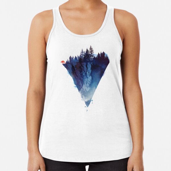 Near to the edge Racerback Tank Top