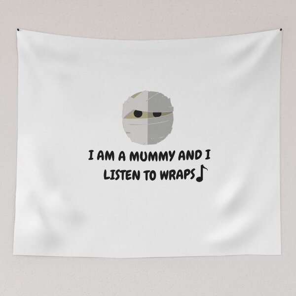 Item preview, The Mummy Rap (WRAP) Listener designed and sold by ArtIsSixthSense.