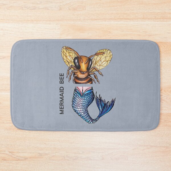 Item preview, MERMAID BEE by FrankenDuo aluminium grey designed and sold by FrankenDuo.