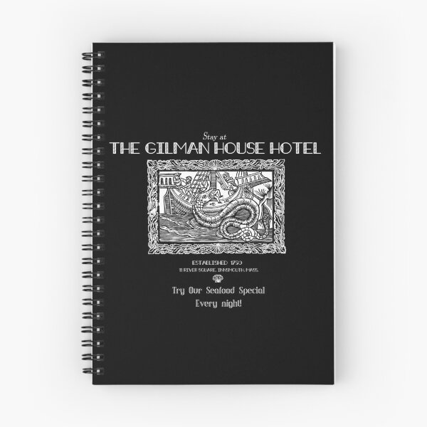 Item preview, The Gilman House Hotel, Innsmouth - White Text designed and sold by SteveVFX.