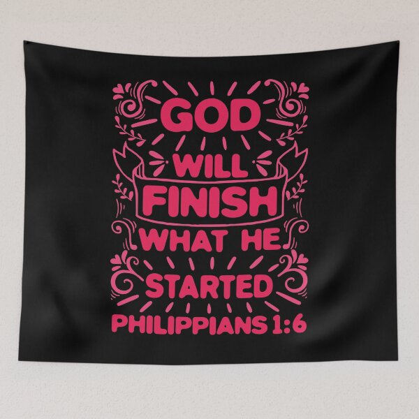 Item preview, Philippians 1:6 designed and sold by plushism.