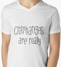 Cliffhangers Men's V-Neck T-Shirt