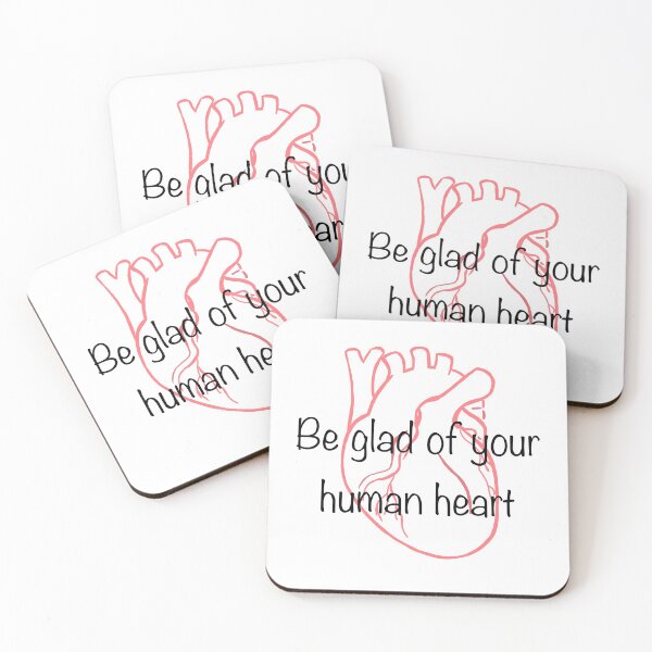 Item preview, Be glad of your human heart  designed and sold by ElfyshBooks.