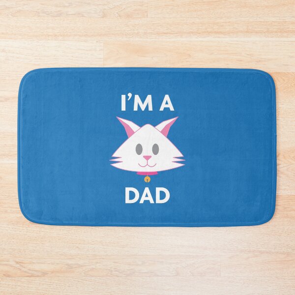 Item preview, I'm a cat dad designed and sold by graphicsbuddy.