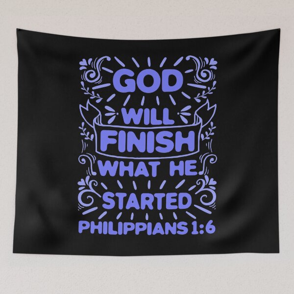 Item preview, Philippians 1:6 designed and sold by plushism.