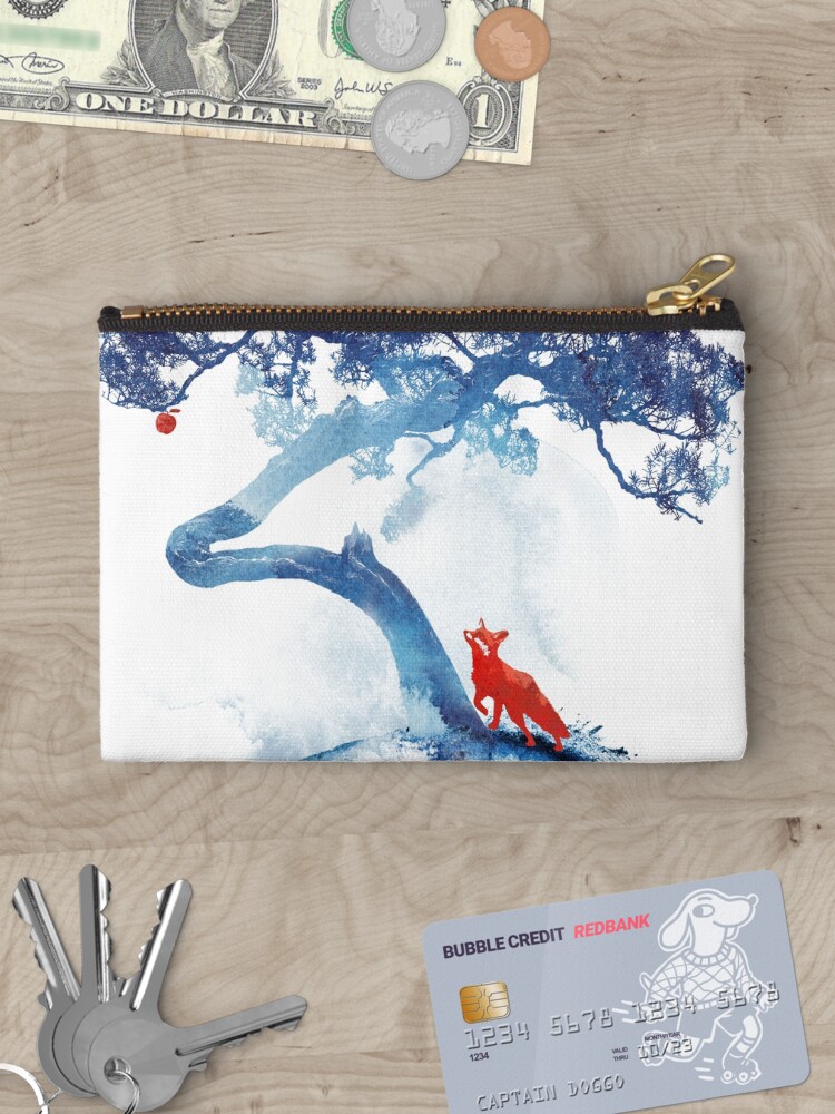Thumbnail 3 of 4, Zipper Pouch, The last apple tree designed and sold by robertfarkas.