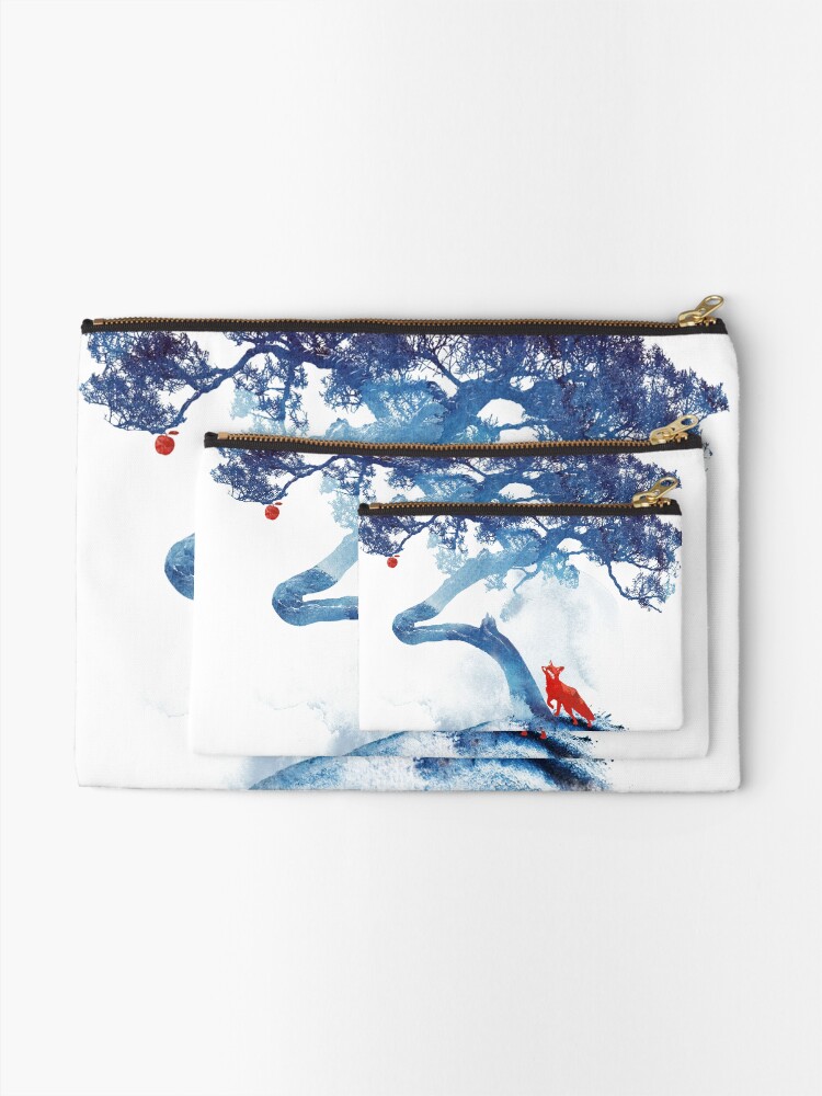 Thumbnail 2 of 4, Zipper Pouch, The last apple tree designed and sold by robertfarkas.