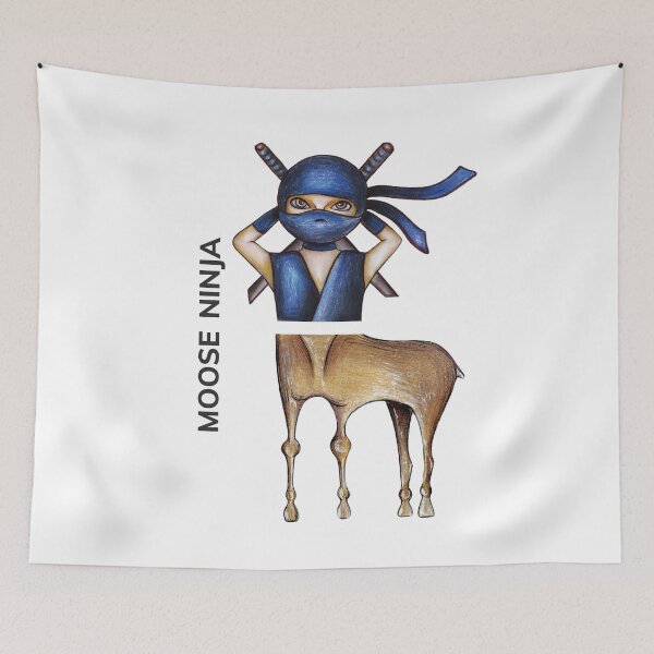 Item preview, MOOSE NINJA by FrankenDuo designed and sold by FrankenDuo.
