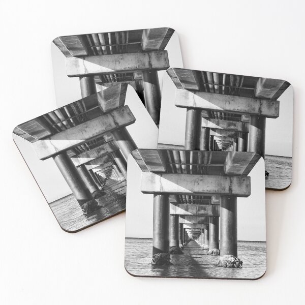Item preview, Beneath the Pier, B&W designed and sold by Vickie Burt.