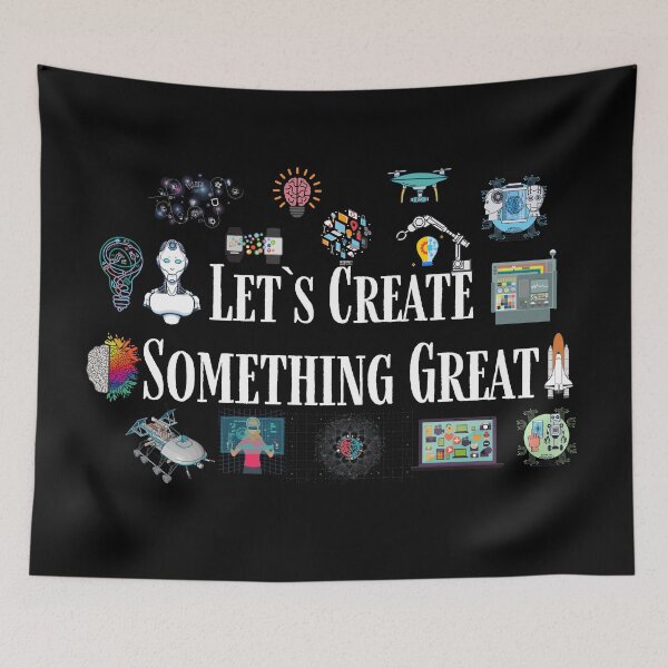 Item preview, Let`s Create Something Great  designed and sold by Den Alman.