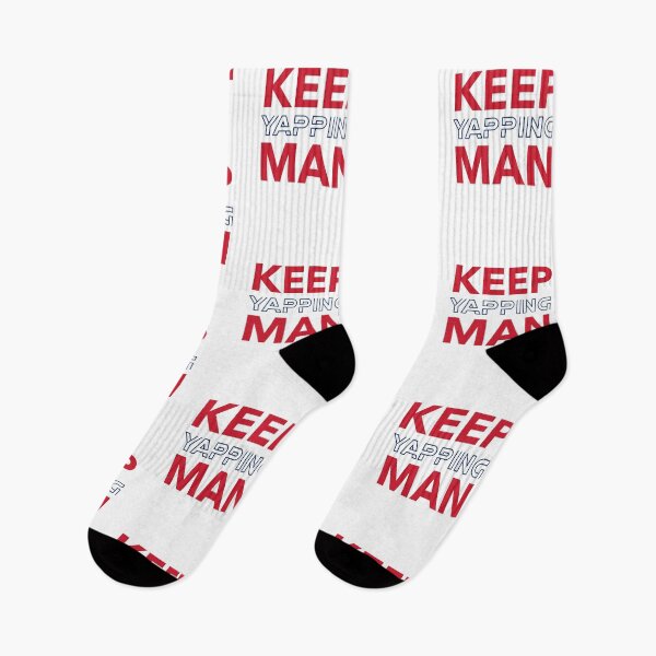 Item preview, Keep yapping man 2020 typography designed and sold by Beyond Words.