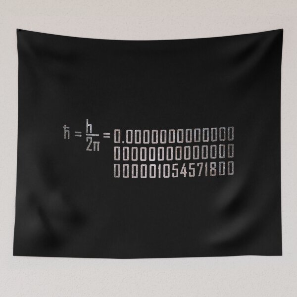 Item preview, Reduced Planck constant designed and sold by MetaPhyStore.