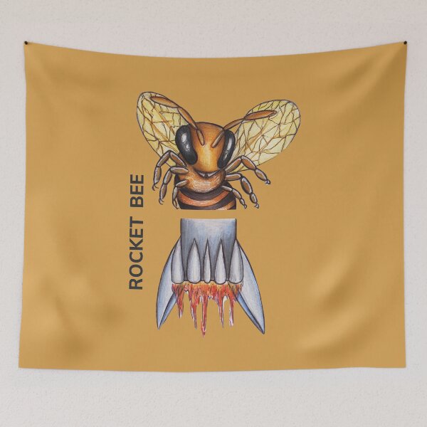 Item preview, ROCKET BEE by FrankenDuo sunray yellow designed and sold by FrankenDuo.