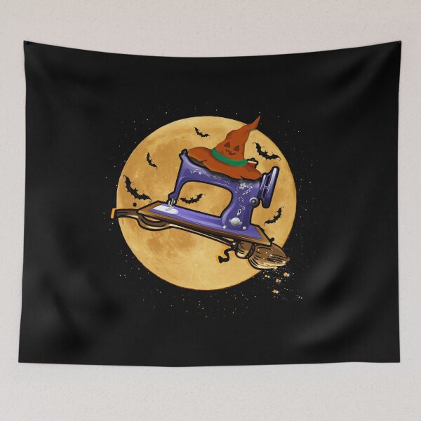 Item preview, Quilting Machine Halloween Witch designed and sold by Charles Brian.