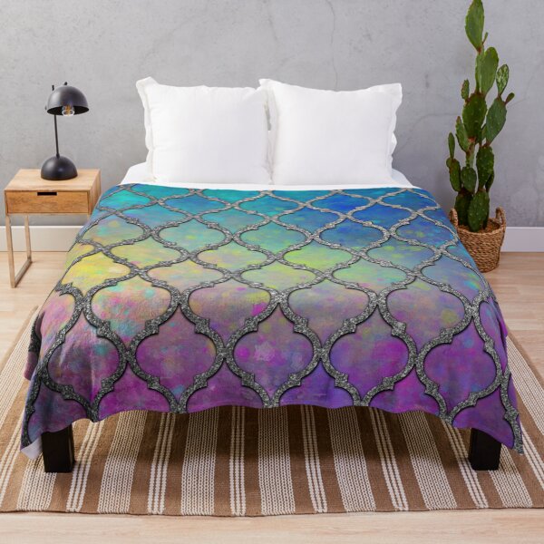 Item preview, Colorful Watercolor Moroccan Pattern designed and sold by Gypsy Queen.