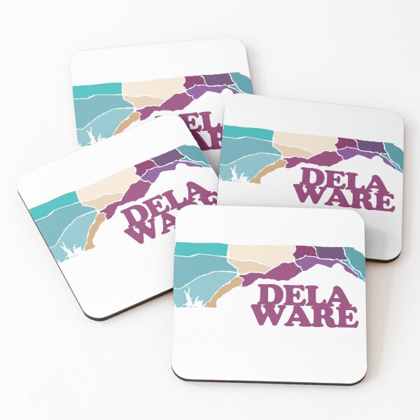Item preview, Delaware County and Road Map designed and sold by Chubuter.