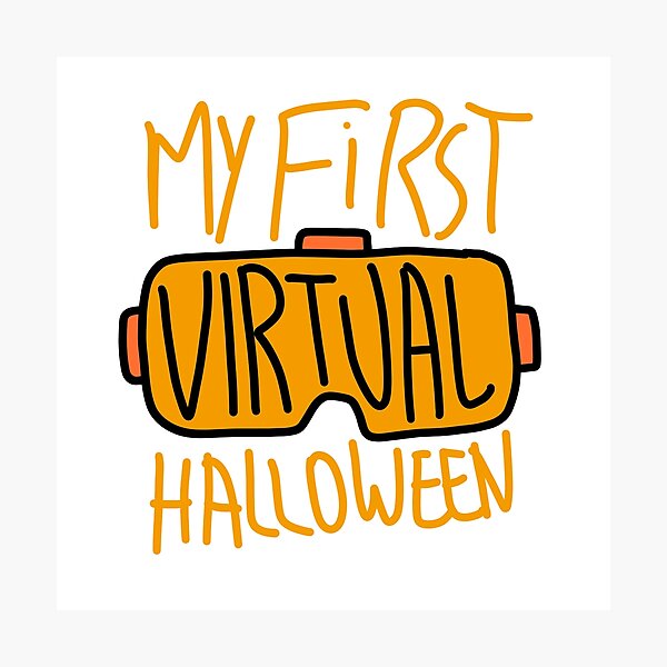 Item preview, My First Virtual Halloween designed and sold by Puffoo.