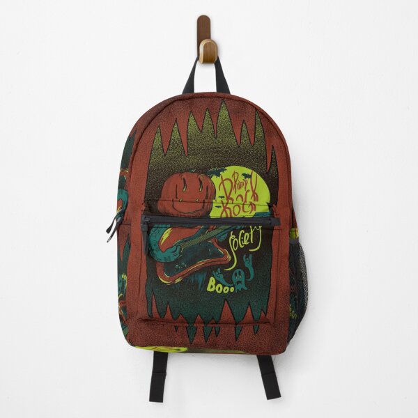 Item preview, Pump Rock Society - Halloween Pumpkin Playing Guitar - Quarantine 2020 | Spooky Sheet Faced Ghost | Full Moon Saturday | Doom | Vintage Pumpkin all year round Halloween Scene 2020 (Green) designed and sold by Any Color Designs.