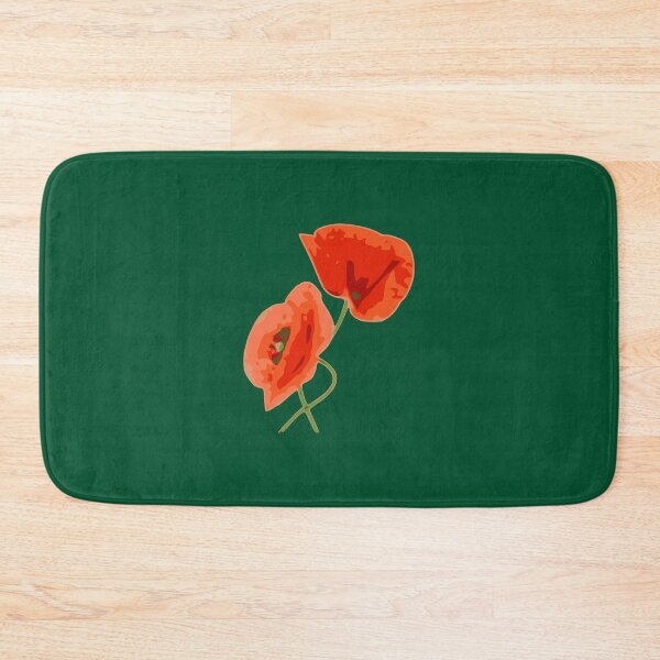 Item preview, Minimalist Remembrance Day red green poppy watercolor palette dainty edition designed and sold by Deegital18.