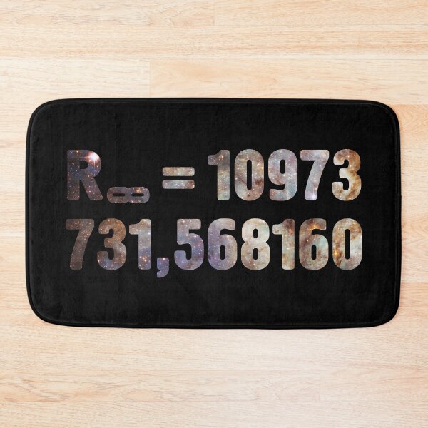 Item preview, Atomic physics - Rydberg constant designed and sold by MetaPhyStore.