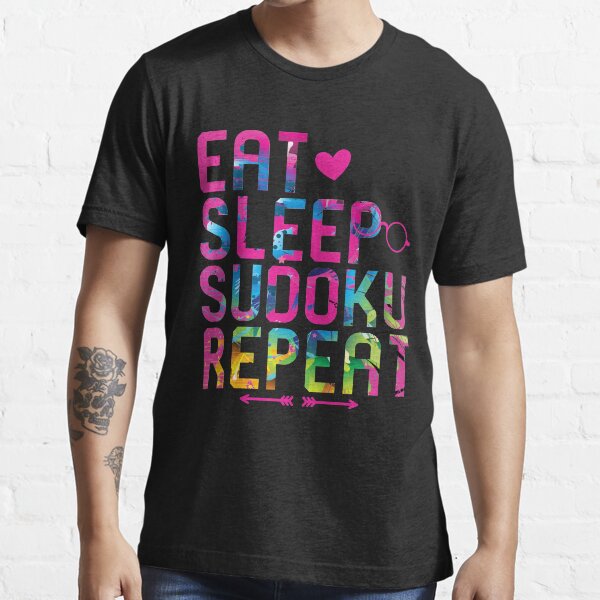 Item preview, Eat Sleep Sudoku Repeat Sharp Mind designed and sold by at85productions.