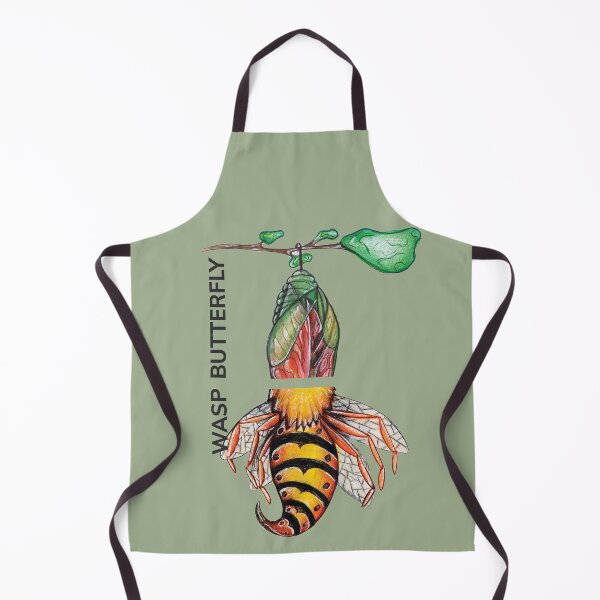 Item preview, WASP BUTTERFLY by FrankenDuo sage green designed and sold by FrankenDuo.