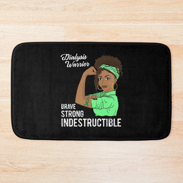 Item preview, Dialysis Warrior Indestructible Kidney Survivor Awareness designed and sold by ZNOVANNA.
