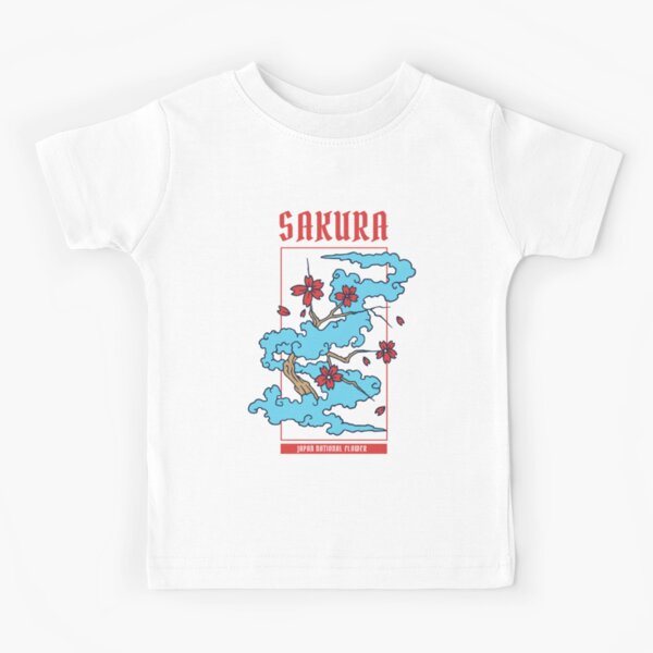 cherry blossom- national flower of japan Kids T-Shirt for Sale by  Floralfusion