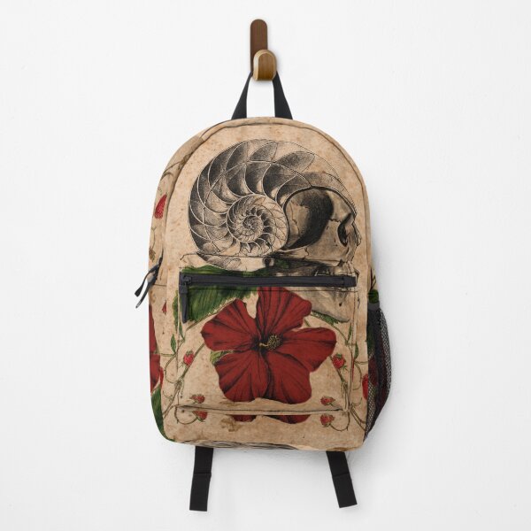 Item preview, Flower skull with shell designed and sold by -ADE-.