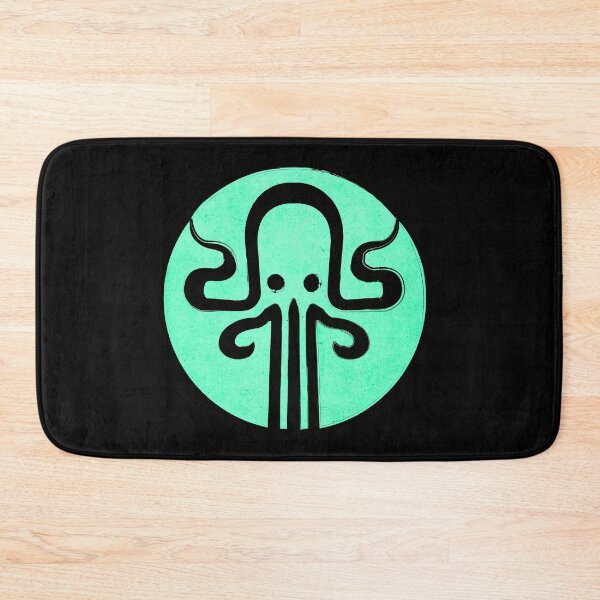 Item preview, blue octopus logo designed and sold by manuvila.