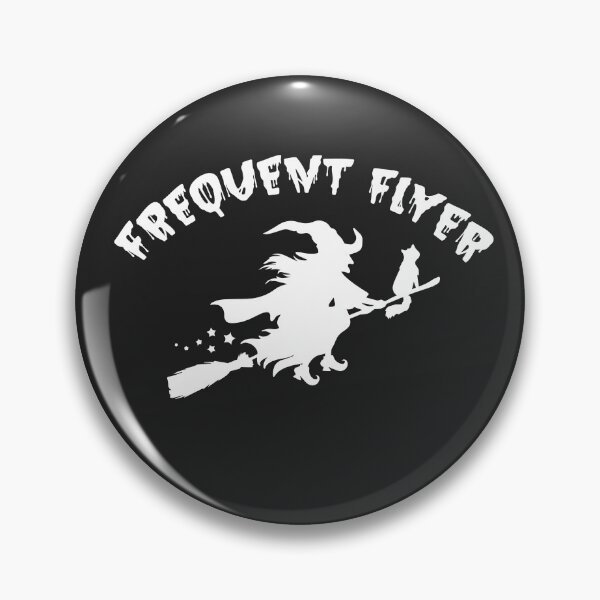 Item preview, FREQUENT FLYER WITCH DESIGN designed and sold by BoBiBi Designs.