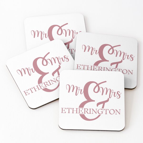 Item preview, Mr & MRS ETHERINGTON | Gift ideas designed and sold by yourscotborders.