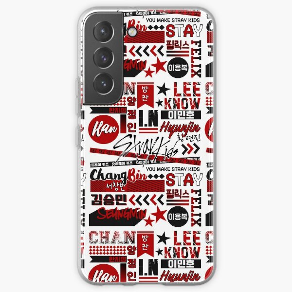 Stray Kids Cases - Stray Kids Get Cool Lyrics iPhone Soft Case RB0508